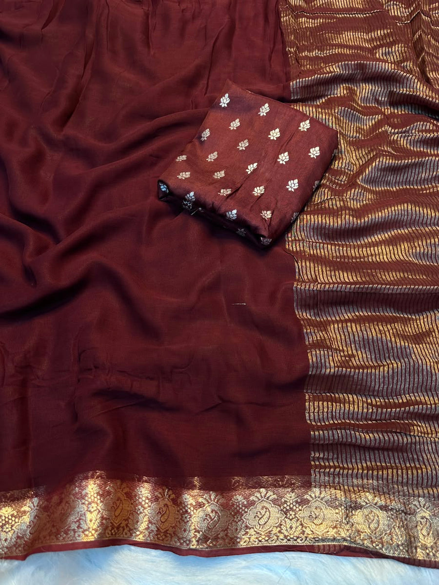 Georgette saree
