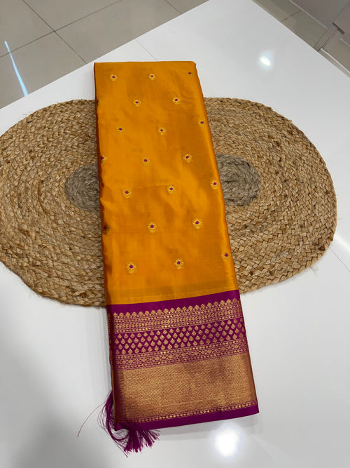 Banarasi semi silk