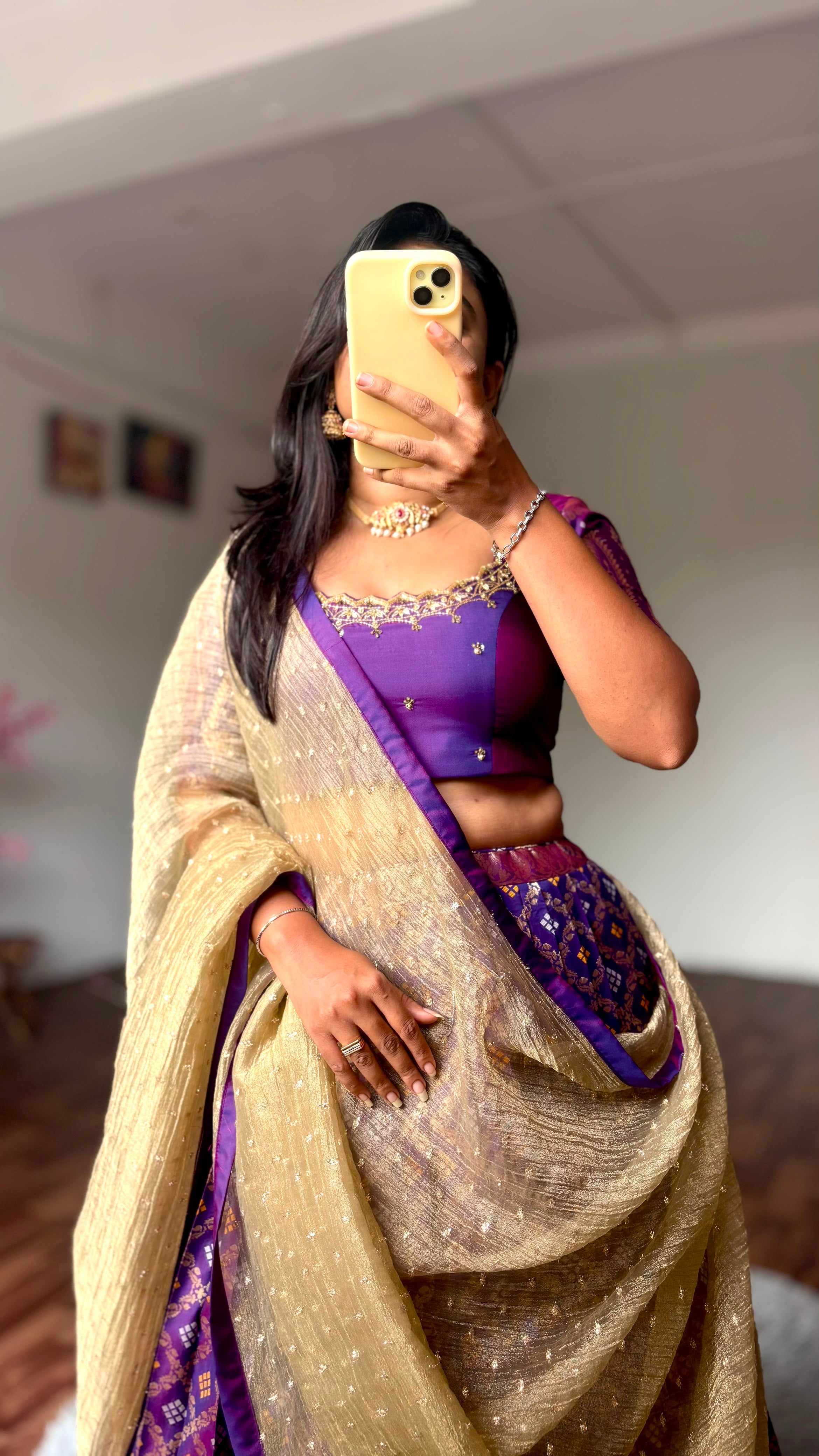 Bandhani lehenga