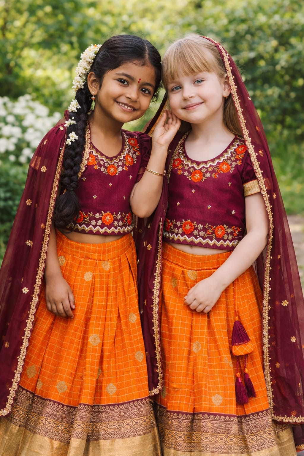 Kids lehenga