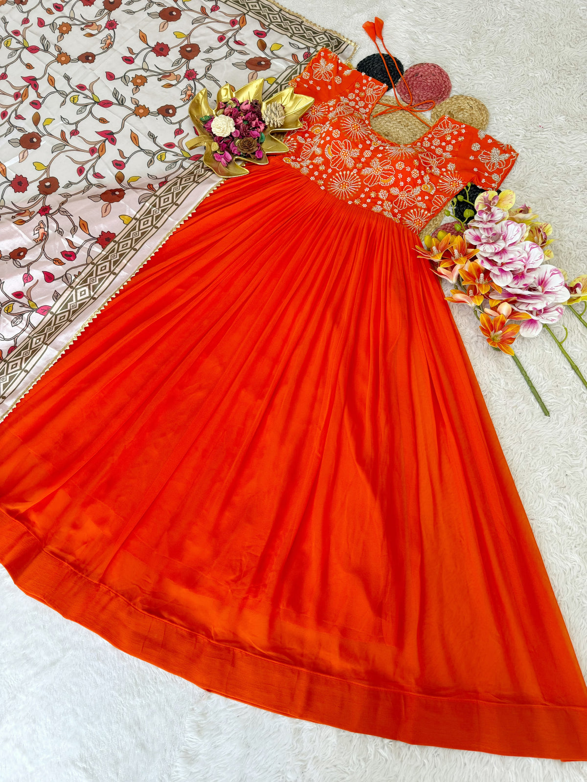 Maggam gown