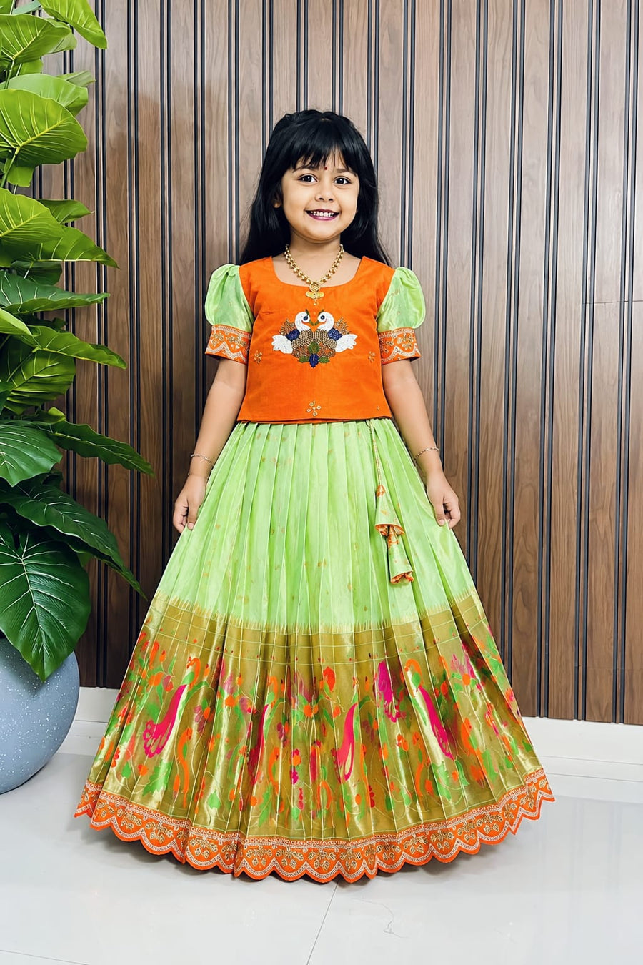 Kids lehenga