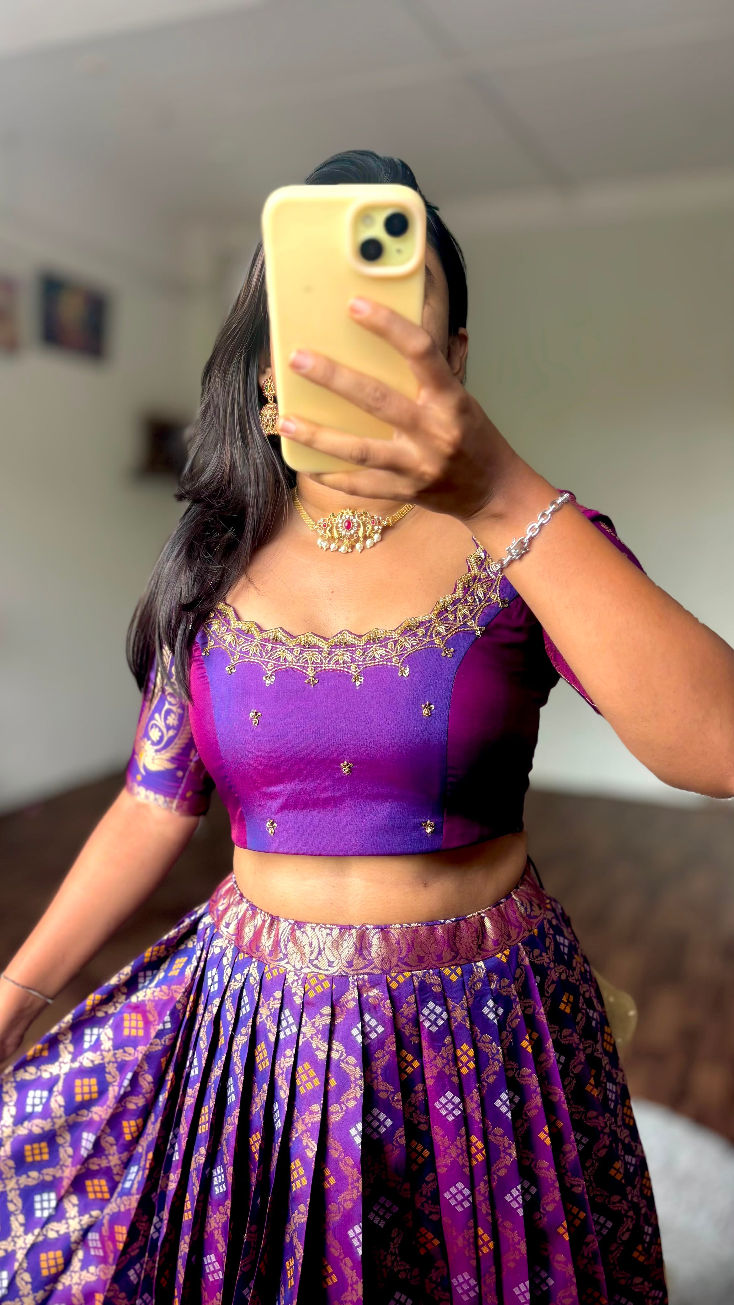 Bandhani lehenga