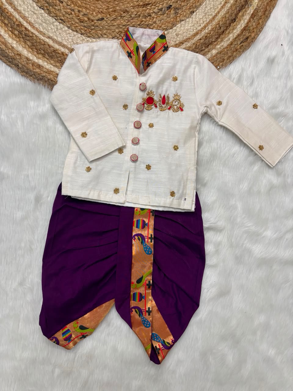Kurtha with dhoti