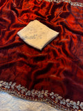 Space silk saree