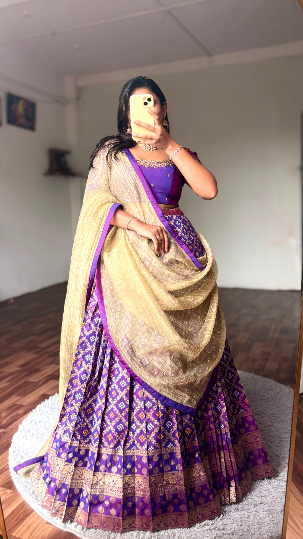 Bandhani lehenga