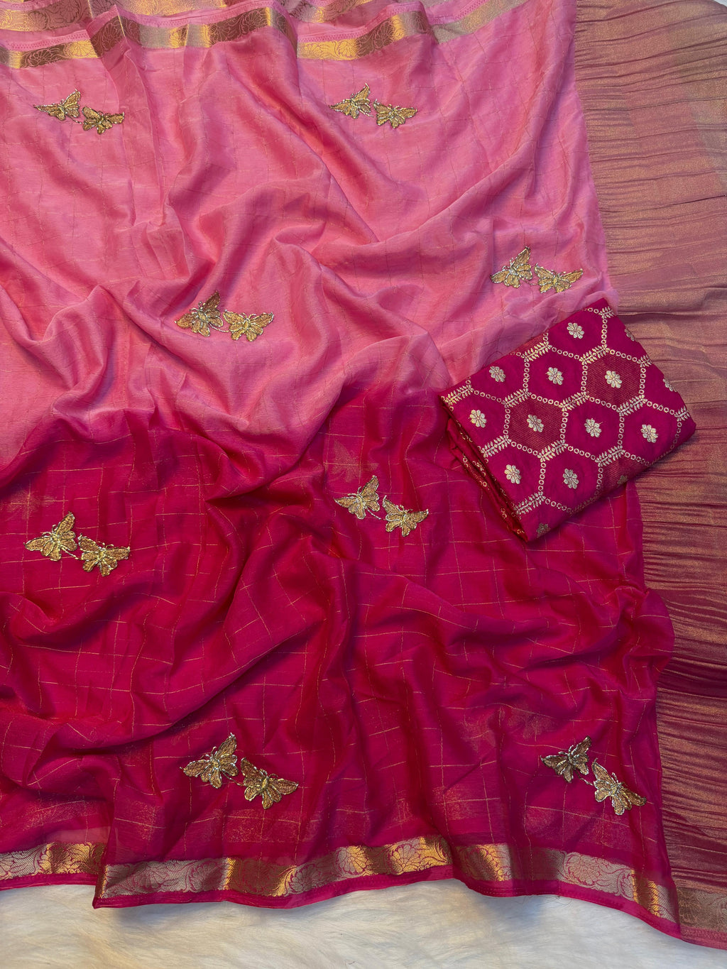 Georgette saree
