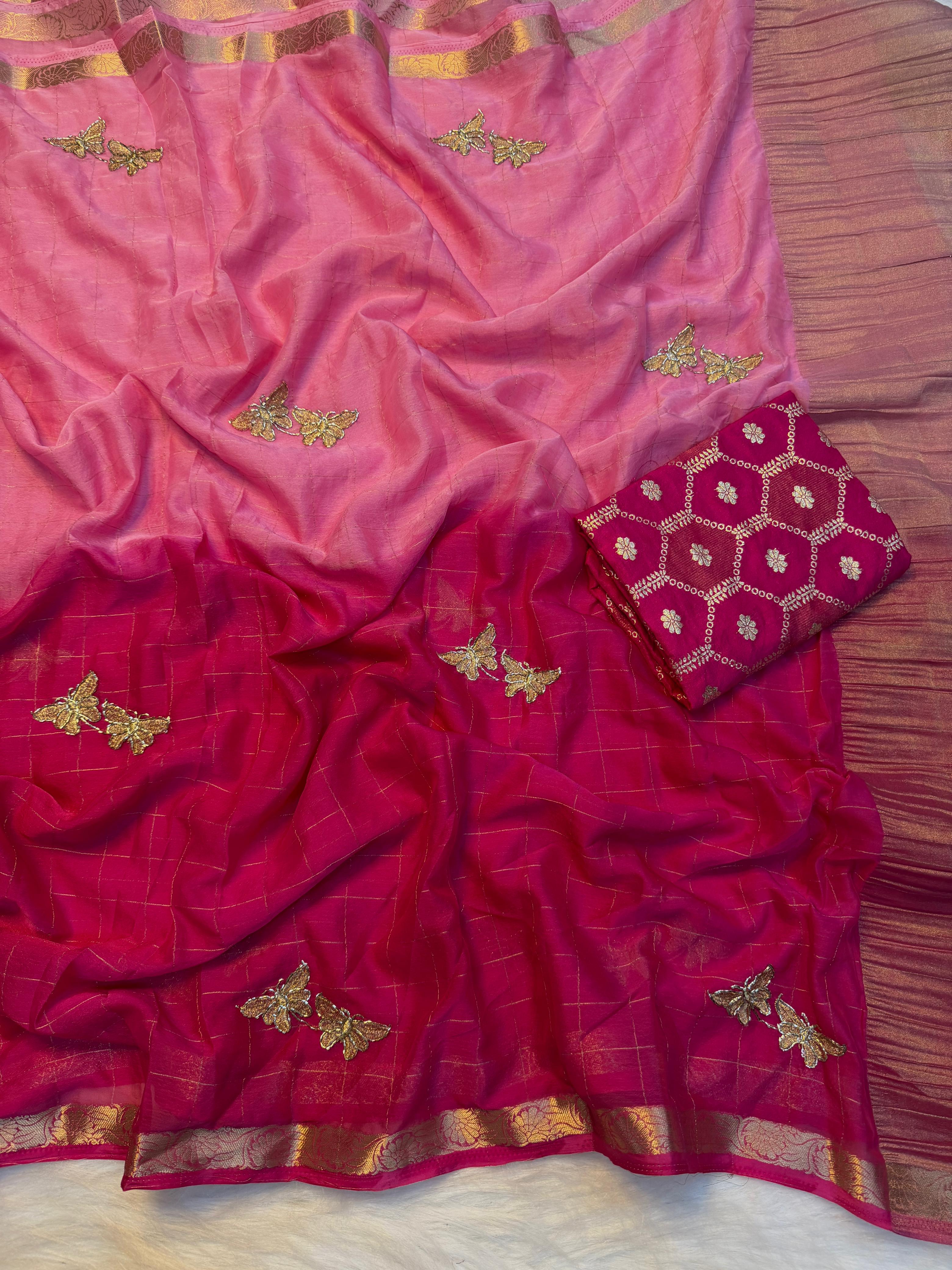 Georgette saree