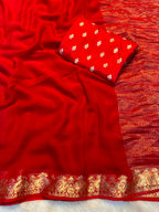 Georgette saree