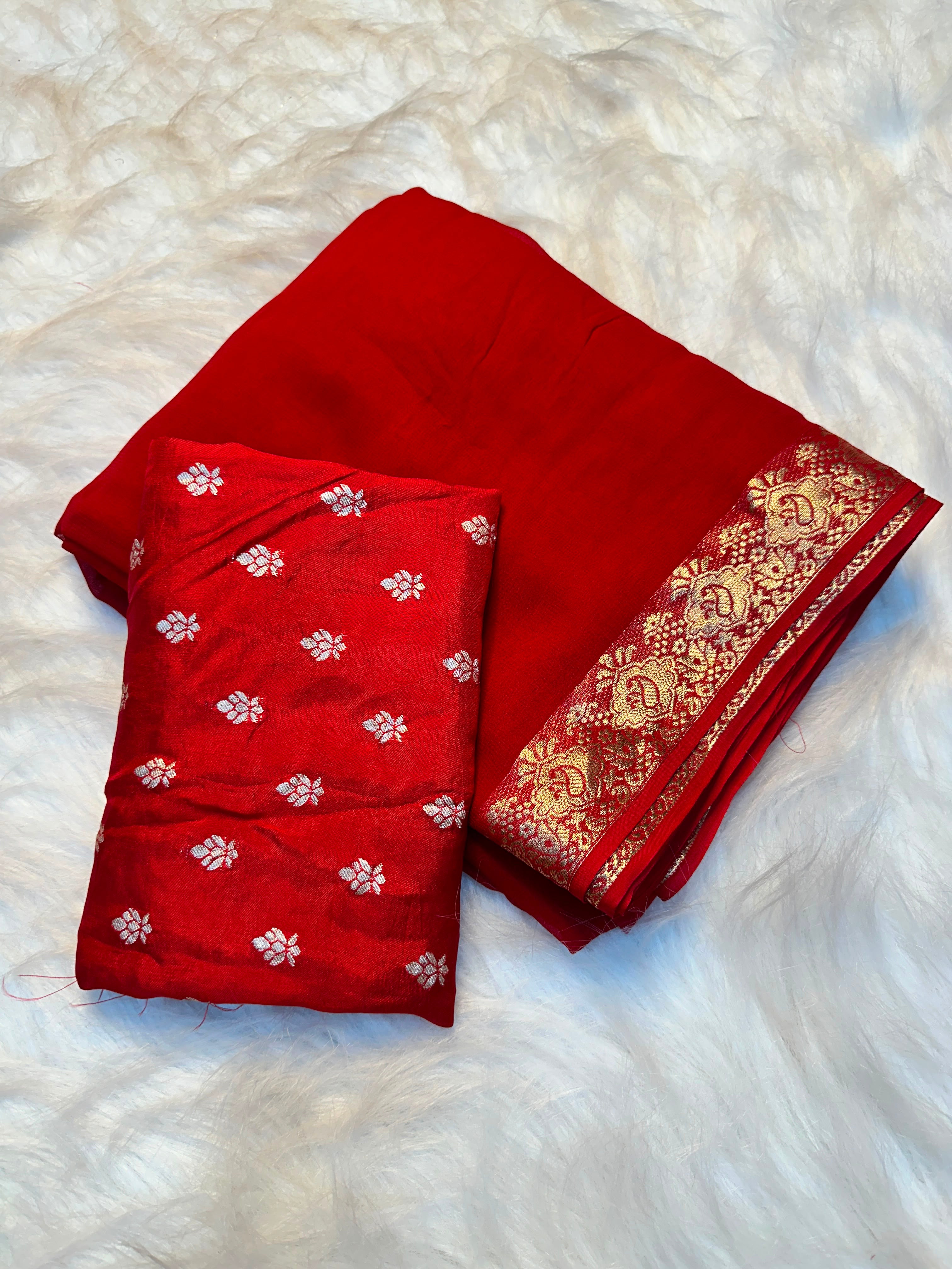 Georgette saree