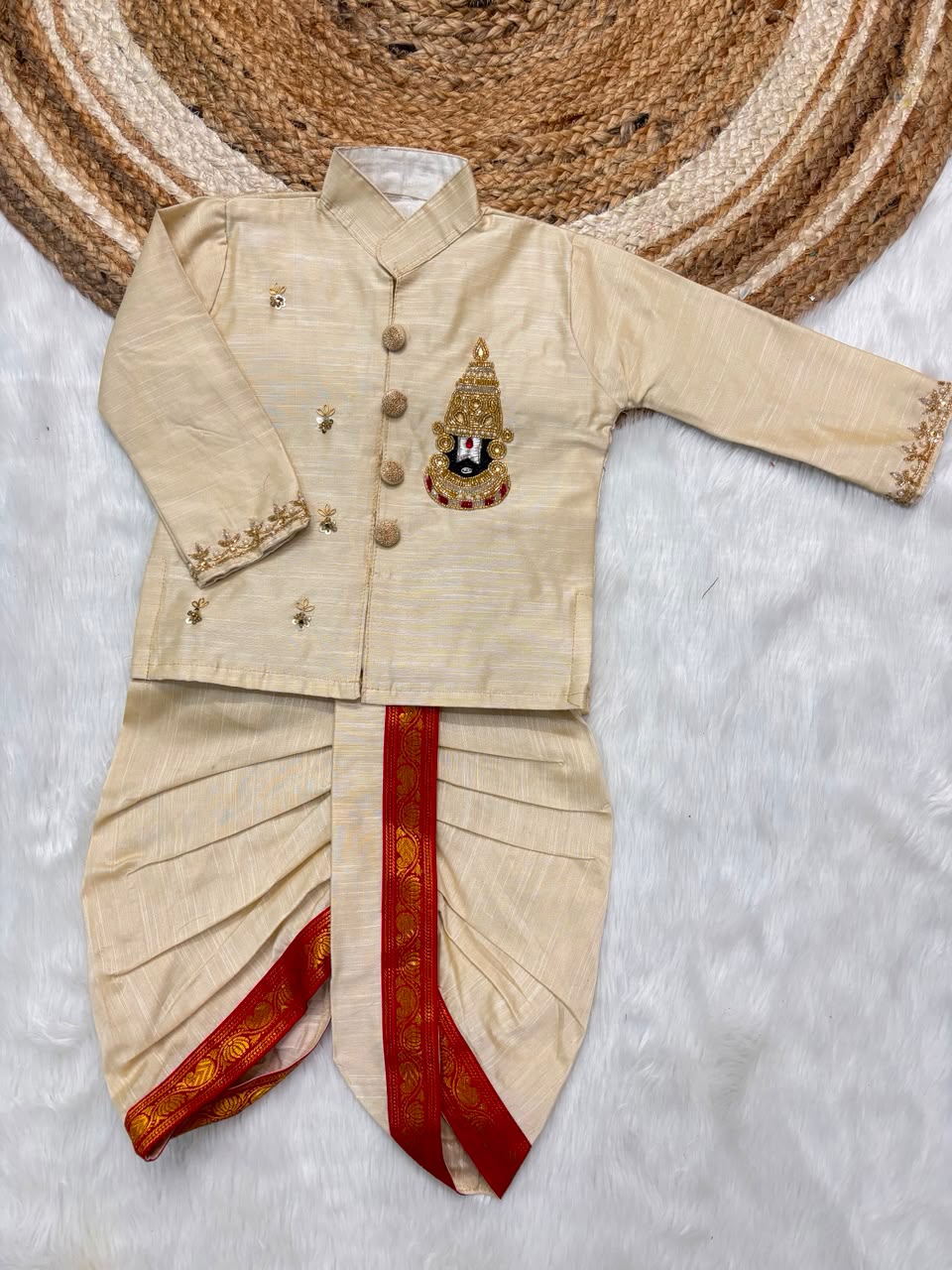 Kurtha with dhoti
