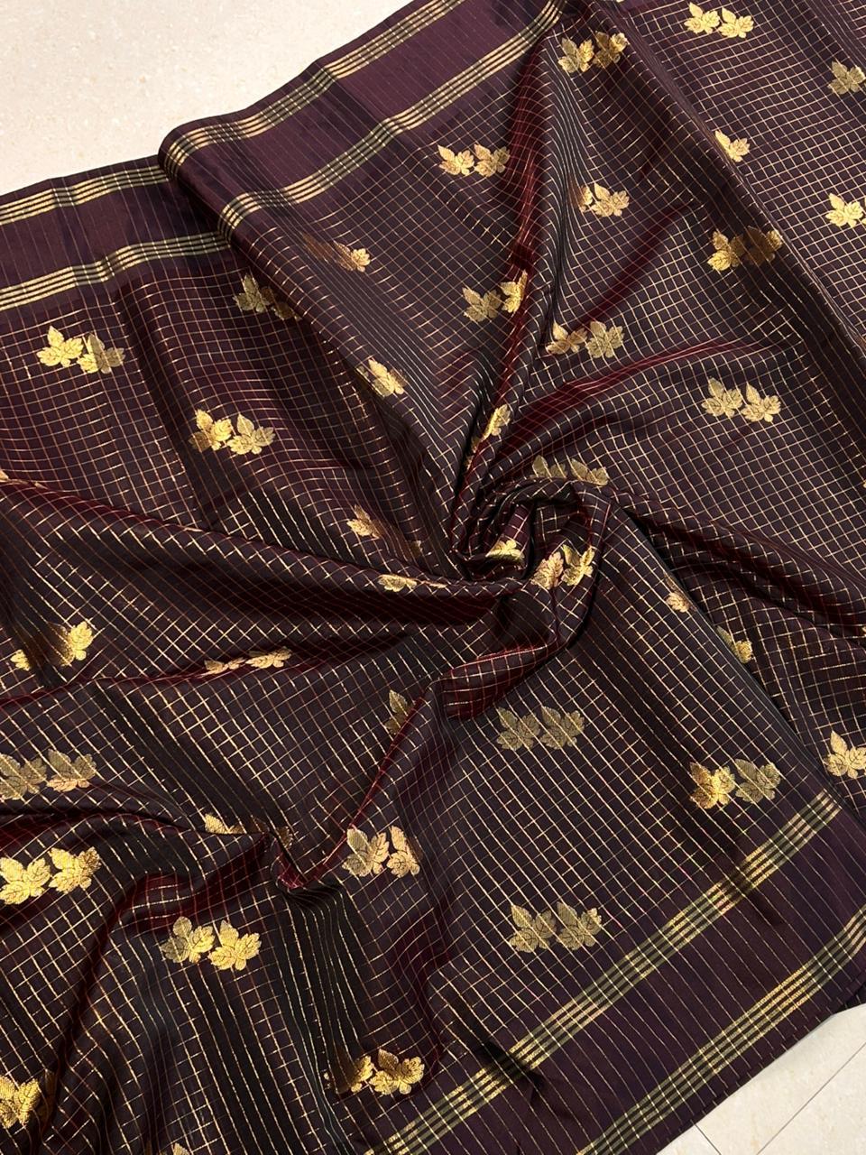 Semi katan saree