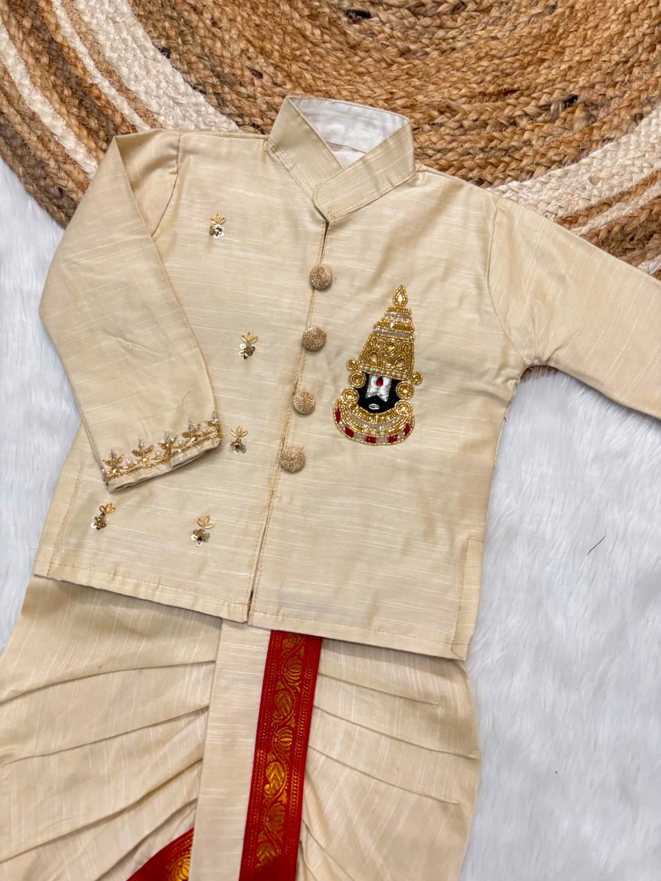 Kurtha with dhoti