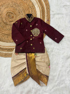 Kids kurta with dhoti set